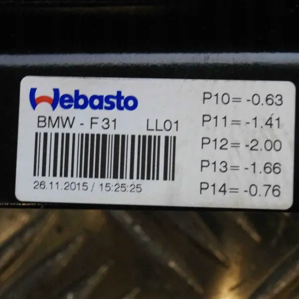 BMW F31 Touring Soltak Glas 7261733 image 4