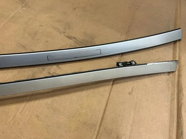 BMW 5 F10 dakreling links OEM 7234329 Zilver image 4