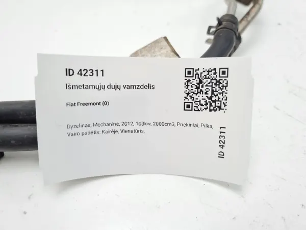 Fiat Freemont Pakoputki OEM 05149270AC image 5