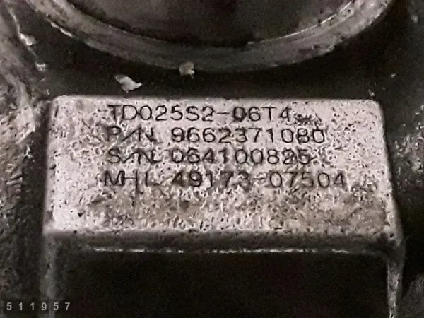 Turbo Peugeot OEM 9662371080 para 307 1.6 HDi image 7