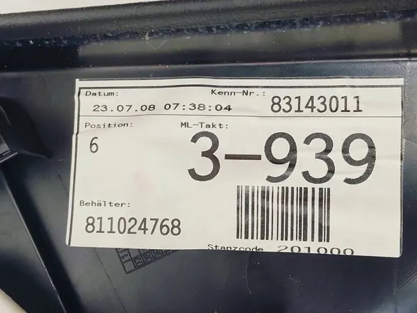 Ovipeite Oikea Etu Audi A4 B8 OEM 8K2867106 image 6