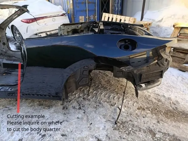 Aile arrière gauche Maserati OEM 291587 2011 image 2