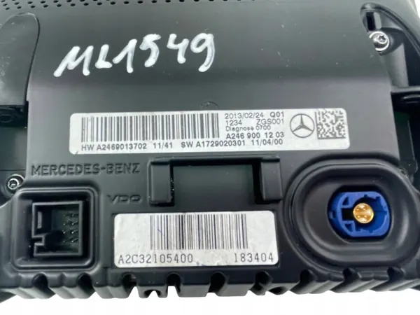 Écran de navigation Mercedes-Benz OEM A2469001203 image 4