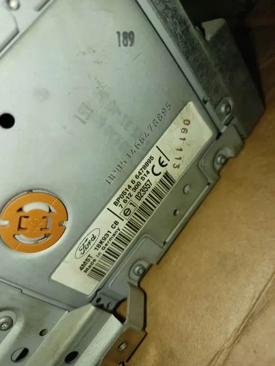 Radio GPS Ford OEM 4M5T-18K931-CB pour Focus MK2 image 3