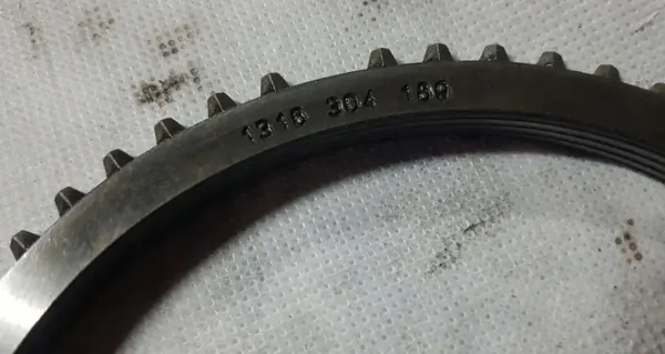 ZF 1316 304 189 Synchronisatiering - Gebruikt DAF OE Onderdeel image 2