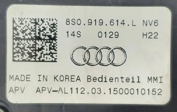 Audi OE 8S0919614L Touchpanel - Begagnad image 8