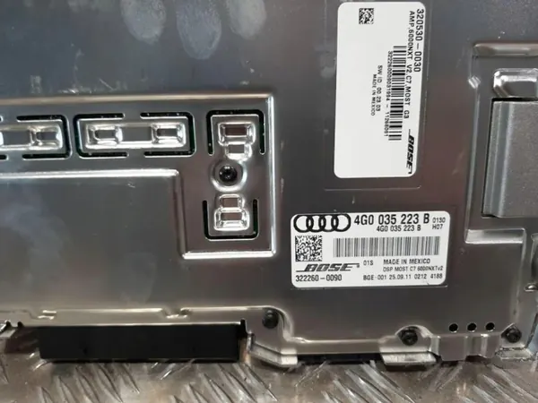 Audi OE Förstärkare OEM 4G0035223B för A6/A7/A8 image 5