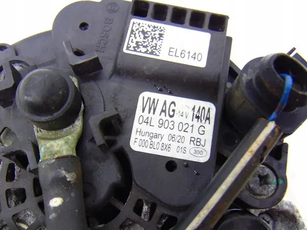 Vaihtovirtageneraattori 140A Skoda Octavia III VW Golf VII image 5