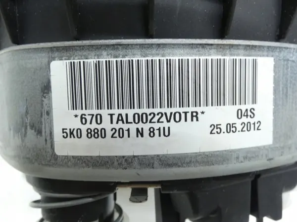 Airbag conducteur OEM 5K0880201N pour VW Scirocco III Golf VI image 4