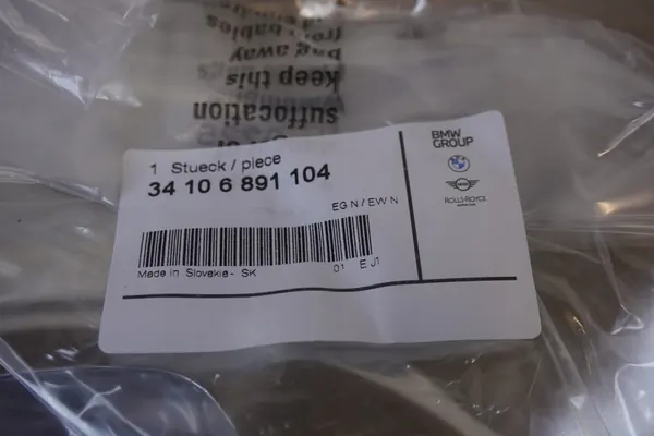 Protetor Frontal BMW F70 F74 U10 U11 OEM 6891103 image 3