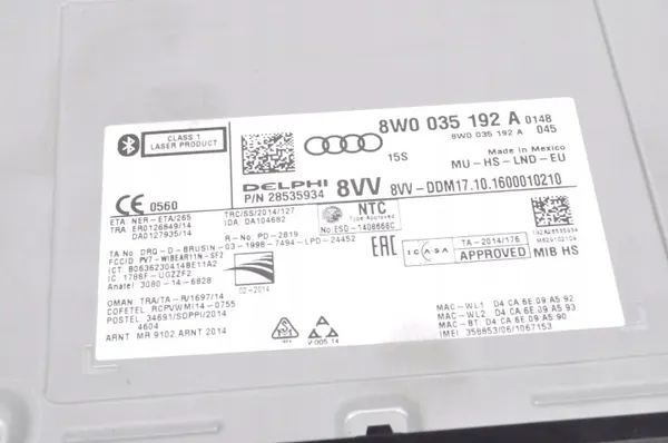 Audi MIB Hauptgerät OEM 8W0035192A - Gebraucht image 4