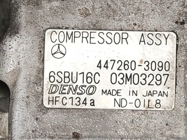 Compresor de Aire Acondicionado Mercedes W204 W205 W207 W213 image 5