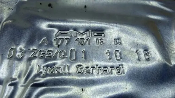 Lämmönsuoja OEM A1771510600 W205 C63 AMG Coupé:lle image 3
