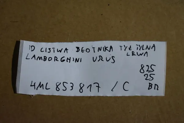 OEM 4ML853817 Bakre vänster stänkskärm Lamborghini Urus image 4