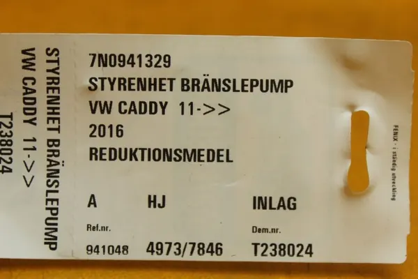 AdBlue-Steuergerät 7N0941329 für VW Caddy III image 10