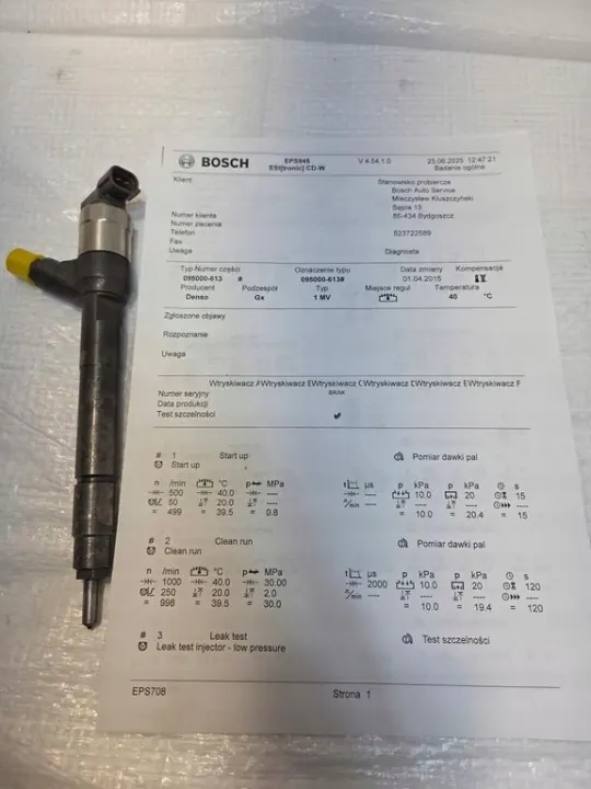 Inyector OEM 55578075 para Opel Astra K, Insignia B image 9