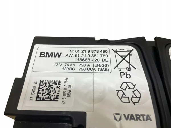 Batería EFB OEM 9878490 9381780 NR236 12V 70Ah image 4