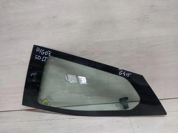 Toyota AYGO II linker achterdeur ruit 5D 14-20 image 2
