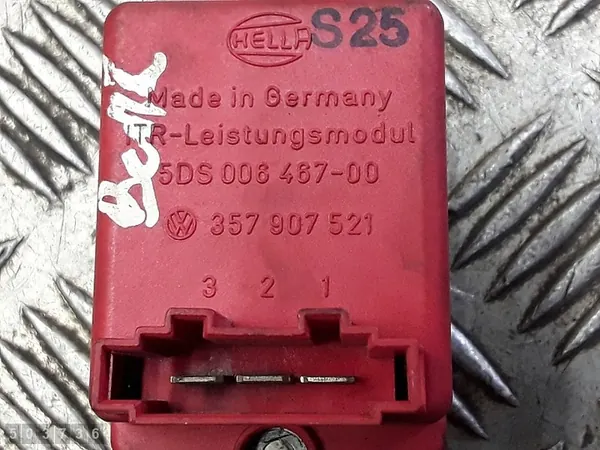 Verwarmingsventilator weerstandsrelais VW Sharan 1999 357907521 image 5