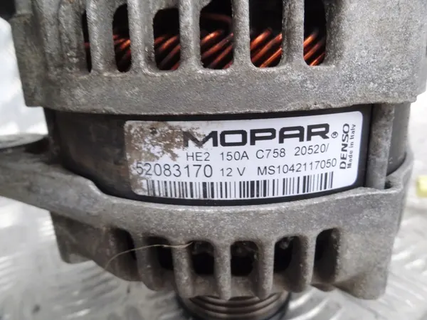 FIAT TIPO II 2020 1.6 JTD Vaihtovirtageneraattori OEM 52083170 image 3