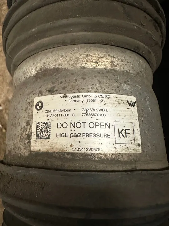 Luftfjädring OEM 13981113 vänster bak för BMW G32 image 7