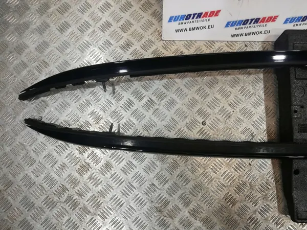 BMW OEM 8070691 8070692 Barres de Toit Noir Brillant image 5