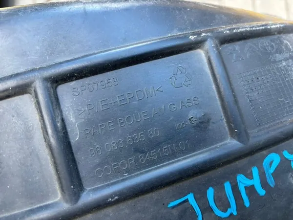 CITROEN JUMPY III Front Wheel Arch Right 9808363380 image 3