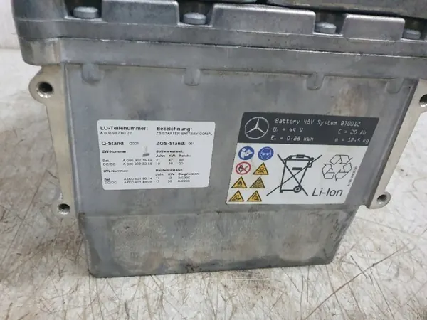 Batterie Hybride Mercedes AMG GT OEM A0009826022 20Ah image 6