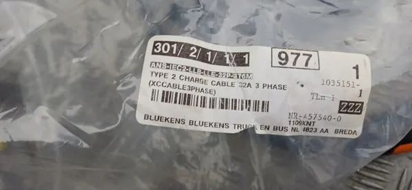Câble de charge EV OEM 202306262161 32A/480V d'occasion image 5