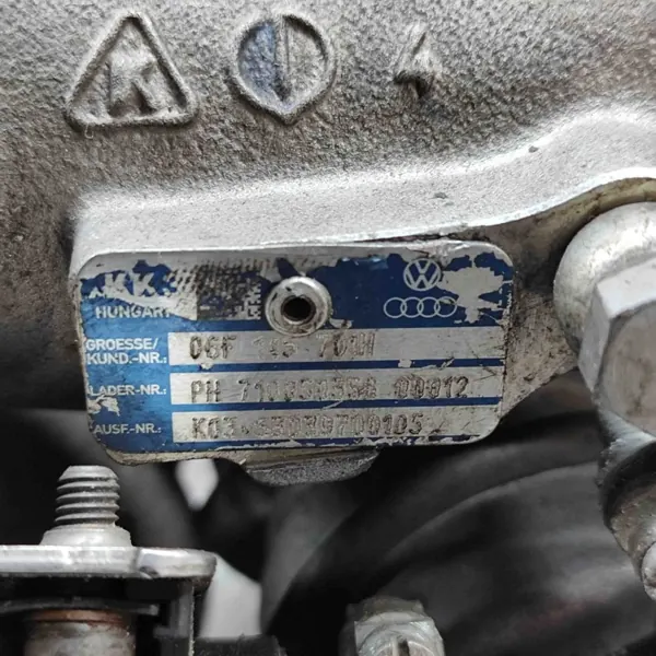 VW Turbo OEM 06F145701H för Golf V 2.0L 147kw image 6