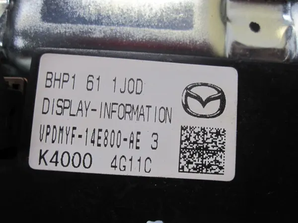 Pantalla display Mazda 3 III 14r OEM BHP1611J0D image 7