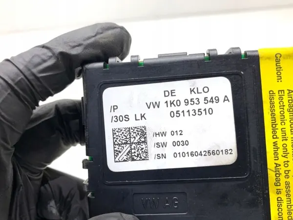 Styrvinkelsensor VW Golf V 1K0953549A OEM image 4