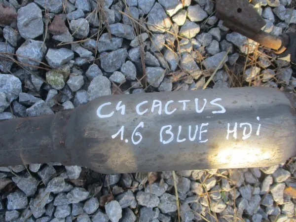 OEM Avgasljuddämpare Rör för Citroen C4 Cactus 1.6 BlueHDI image 7
