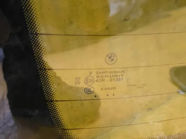 BMW 3 G20 SEDAN Heckscheibe OEM 22r - Gebraucht image 5