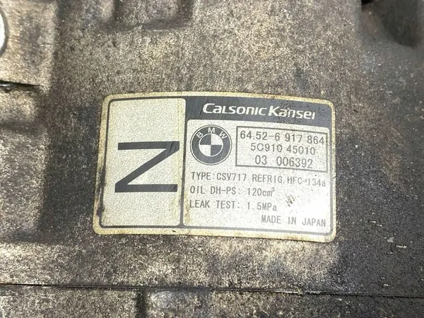 Compressore aria condizionata BMW X5 (E53) 4.4L 64526917864 image 7