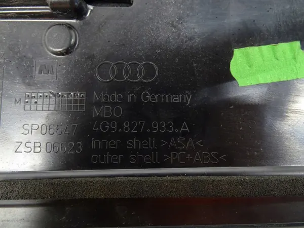 Audi A6 C7 S-Line Spoiler OEM 4G9827933A image 9