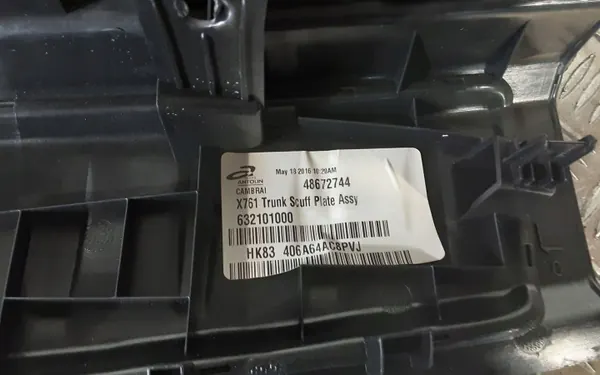 Jaguar F-Pace motorkapslotkap OEM HK83406A64AC8PVJ image 3