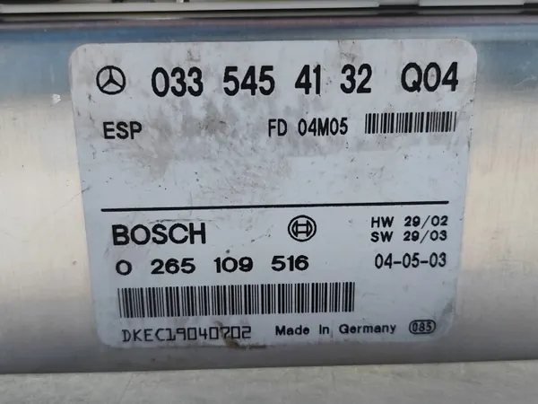 Módulo ASC Mercedes OEM 0335454132 E220 CDI image 7