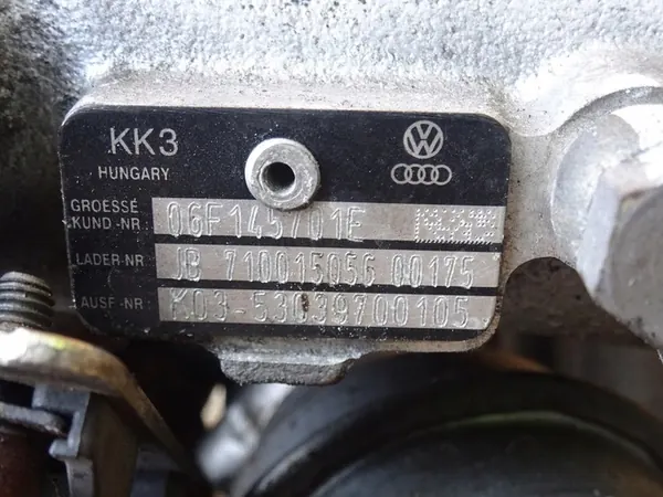 Turbokompressor AUDI A3 8P GOLF V EOS 2.0 TFSI 06F145701E image 10