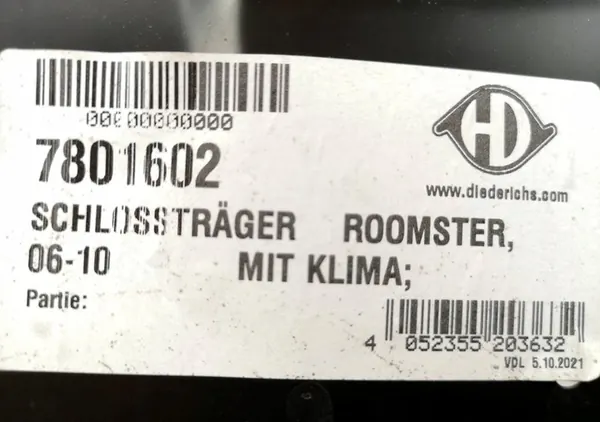 Diederichs 7801602 Frontblech image 2