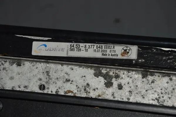 BMW 3 (E46) Kylarrubrik 2003 OEM 7791513 8377648 6922670 image 4