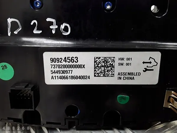 Klimasteuergerät OEM 90924563 für Opel Insignia image 3