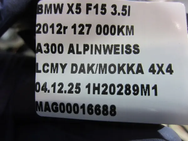 BMW X5 F15 F85 kojetaulukaiutin OEM 9294943 image 7