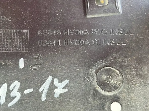 Vasemman etupyörän kaari Nissan Qashqai II J11 63843HV00A image 7