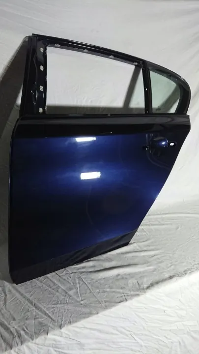 BMW E83 OEM Achterlinker Deur Monaco Blue A35/5 image 2