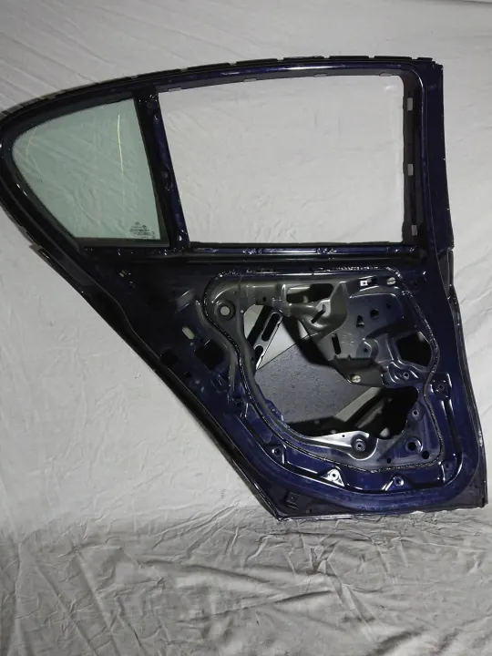 BMW E83 OEM Achterlinker Deur Monaco Blue A35/5 image 6
