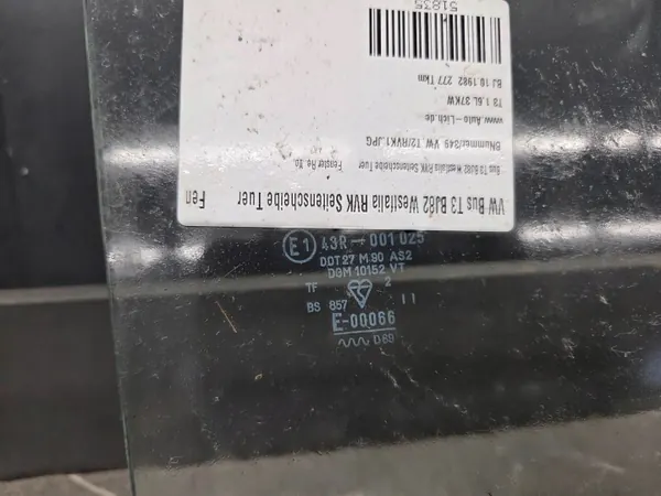 VW BUS T3 Rechte Frontscheibe OEM Szyba prawy przod image 6