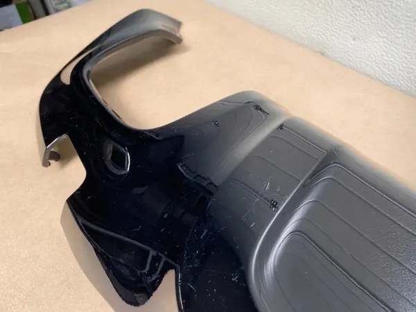 Bakre Stötfångardiffusor Mercedes W156 GLA Svart A1568852925 image 8