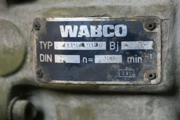 WABCO Luftkompressor OEM 4111419100 Einzylinder image 5