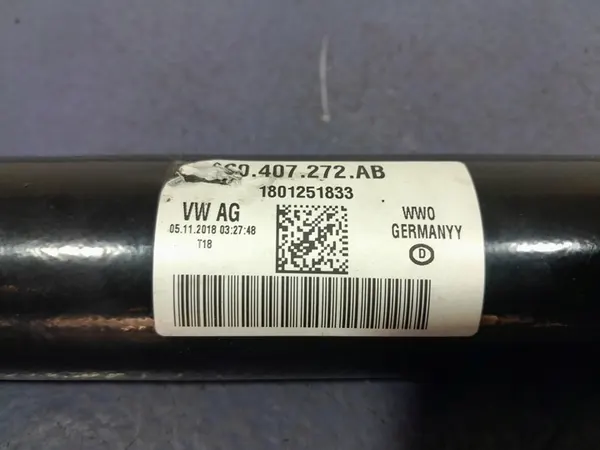 SKODA FABIA III NJ LIFT 1.0 TSI Höger Främre Halvaxel 6C0407272AB image 4